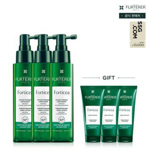 [1만원 상품권] 포티샤 두피&모발강화 두피 세럼 100ml 트리오(+포티샤 컨디셔너 40mlX3 증정)