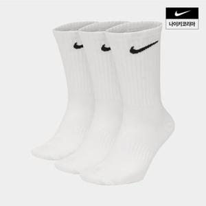 나이키 에브리데이 라이트웨이트 크루 삭스 (3켤레) NIKE SX7676-100