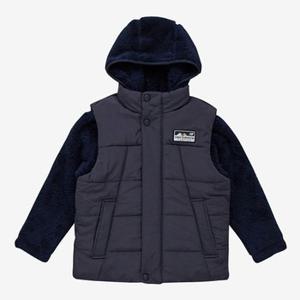 뉴발란스 키즈 디터처블 패딩조끼 플리스집업 NK9DB4103U-NAVY P2308