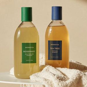 아로마티카 베스트 샴푸 400ml+400ml (로즈마리/티트리) [GIFT]딥클렌...