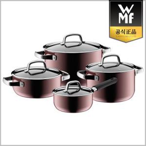 [WMF] 퓨전테크 미네랄 냄비 4종 세트 로즈쿼츠(16편수,20L,20H,24H)