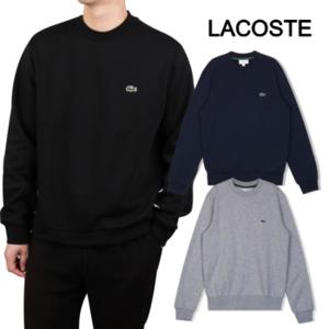 LACOSTE 맨투맨 베이직 크루넥 티셔츠 블랙/네이비/그레이 3종택1