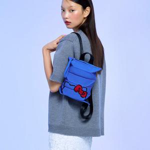 Lucky Pleats Knit Backpack XS 50th Hello Kitty Classic Blue (0JSP6KNBPXSG001CB)