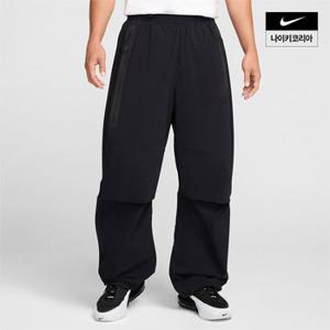 맨즈 나이키 테크 우븐 오픈 헴 팬츠 NIKE HM7159-010