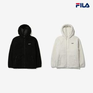 [FILA] 와펜 보아 후드 플리스 2종 택 (FE2JKE6104X_2SKU)