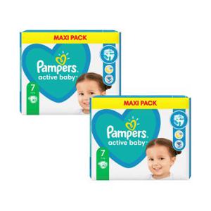 유럽산 베이비드라이 기저귀 밴드형 1 2 3 4 5 6 7 단계 pampers 바우처 밴드7단계 2팩 80매