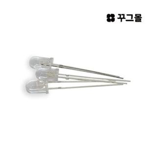 5파이 LED 화이트(투명)  5mm