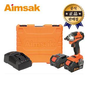 아임삭 충전임팩렌치 BL22Q815 MAX 24V 5.0Ah 2배터리 1/2인치 21.6V 브러쉬리스 충전 임팩트 렌