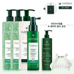 [72시간한정판매] 베스트 샴푸 대용량 기프트 세트(+포티샤컨디셔너600ml,세라믹괄사 증정)