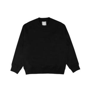 24SS 우영미 W241TS28736B BLACK 그라데이션 엠보싱 백 로고 맨투맨