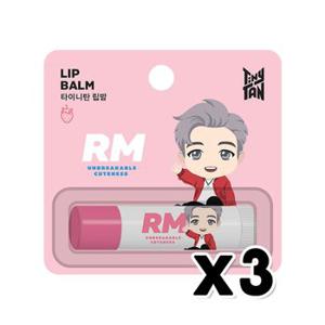 타이니탄 방탄소년단 알엠 (RM) 립밤 딸기향 x 3개