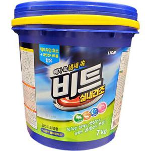 비트 가루세제 분말 세탁세제 대용량 바스켓+스푼 7kg