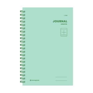 모노그램 monogram 만년 다이어리 journal undated 1년 Melodie Green 6.8 MG-51 [유진스토어]