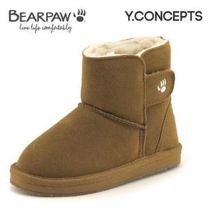 BEARPAW (베어파우) WILLOW II 아동 키즈 벨크로 어그 부츠 (K227002PD-W)