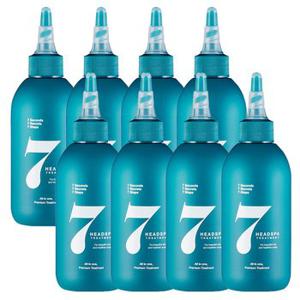 헤드스파7 트리트먼트 파란눈 블랙 헤어팩 200ml 8개