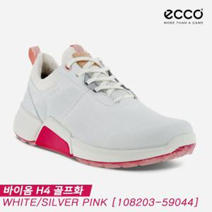 [에코정품]2022 에코 바이옴(BIOM) H4 골프화[화이트/실버핑크][108203-59044][여성용]