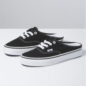 VANS 반스 Authentic 어센틱 뮬 블랙 / VN0A54F76BT