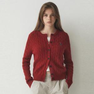 WHOAU 후아유 여성 Steve Cable Cardigan WHCKE4901FSG