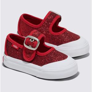 VANS 반스 토들러 메리 제인 Glitter Red / VN000CRYRED