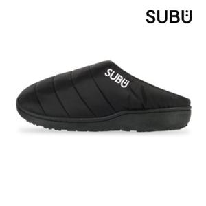 수부 방한 패딩 슬리퍼 다운 샌들 블랙 SUBU-BK