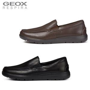 [GEOX]제옥스 남성 23 S/S컴포트 데일리 모카 로퍼 레이탄 M1S43QC8F11/31 블랙/다크브라운