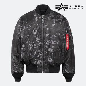 [공식] 알파인더스트리 MA-1 레귤러 항공점퍼 Territory Black Camo