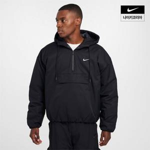 맨즈 나이키 스포츠웨어 써마 핏 오버사이즈 후드 아노락 재킷 NIKE HQ5355-010