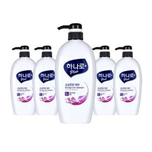 하나로 샴푸 손상모발케어 680ml x 5개 (샴푸 린스 겸용)