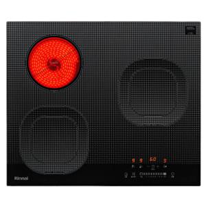 린나이코리아 스탠딩 하이브리드 3구 RBE-IR3001A (80mm, 인덕션2+하이라이트1, 독일 쇼트사 세라믹 글라스, 자가에러진단기능)