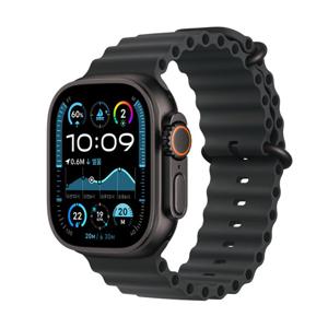 Apple 애플워치 울트라2 49mm, GPS+Cellular (블랙 티타늄, 블랙 오션밴드)-[MX4P3KH/A]