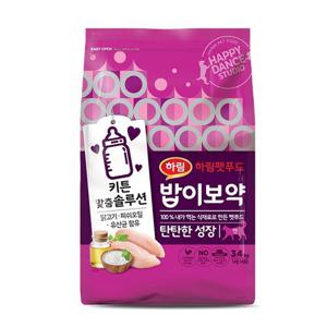 [하림펫푸드] 밥이보약 CAT 탄탄한성장 3.4kg