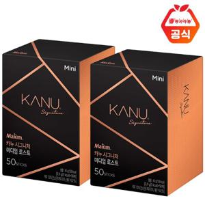 동서 맥심 카누 시그니처 미디엄 미니 50T x 2개