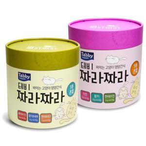 테비 짜라짜라 3종혼합 고양이간식 10g x 120p