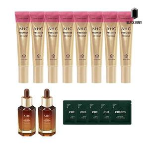 [기타 (뷰티)]AHC 아이크림 시즌12 40ml x8 + 콜라겐 앰플 30ml x2 + 세라밤 앰플 1ml 5매