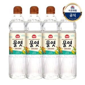 [사조대림] 해표 물엿 1.2Kg 4개