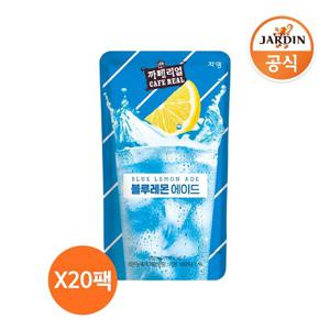 [쟈뎅] 까페리얼 블루레몬에이드 파우치 230ml X 20개입