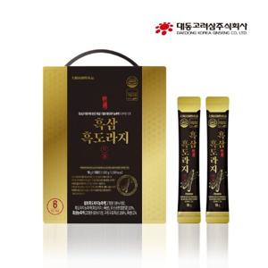 [본사_대동고려삼] [100일분] 목건강 흑삼흑도라지차(10g x 100포)/발효흑도라지+6년근흑삼농축액 함유