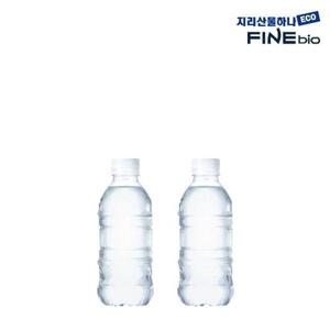 갤러리아_지리산 물하나 ECO 무라벨 생수 330ml 80병