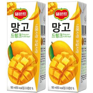 [델몬트]드링크팩 망고 190ml x 32팩 주스