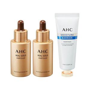 [AHC]AHC 리얼 골드 앰플 30ml x2 + 핸드크림 75ml