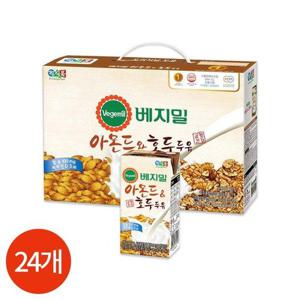 갤러리아_베지밀 아몬드 호두 두유 190ml x 24개