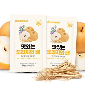 [황토농원] 맛있는 도라지와배즙 100ml x 1포 @