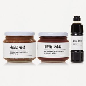 [홍진경] 된장 450g+고추장 450g+홍진경 국간장 500ml