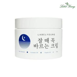 [라벨영]쇼킹 잘 때 꼭 바르는 크림 100g / 영양+보습+탄력 3in1 / 자기전 듬뿍 바르면 끝