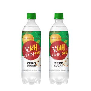 [해태음료]갈배 사이다 제로 500ml 24개