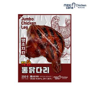 멕시카나 땡초치킨 직화 통닭다리 250g,6팩