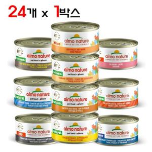 알모네이쳐 주식캔 70g 24개입 고양이주식캔