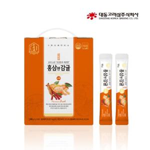 [대동고려삼]홍삼 스틱 100포/홍삼엔감귤 스틱10g x100포