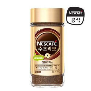 [네스카페] 수프리모 아메리카노(병) 90g+10g  x 5개