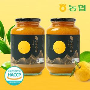 [농협] 레몬차보다 향긋한 갈아만든 고흥 유자차 유자청 2kg+2kg